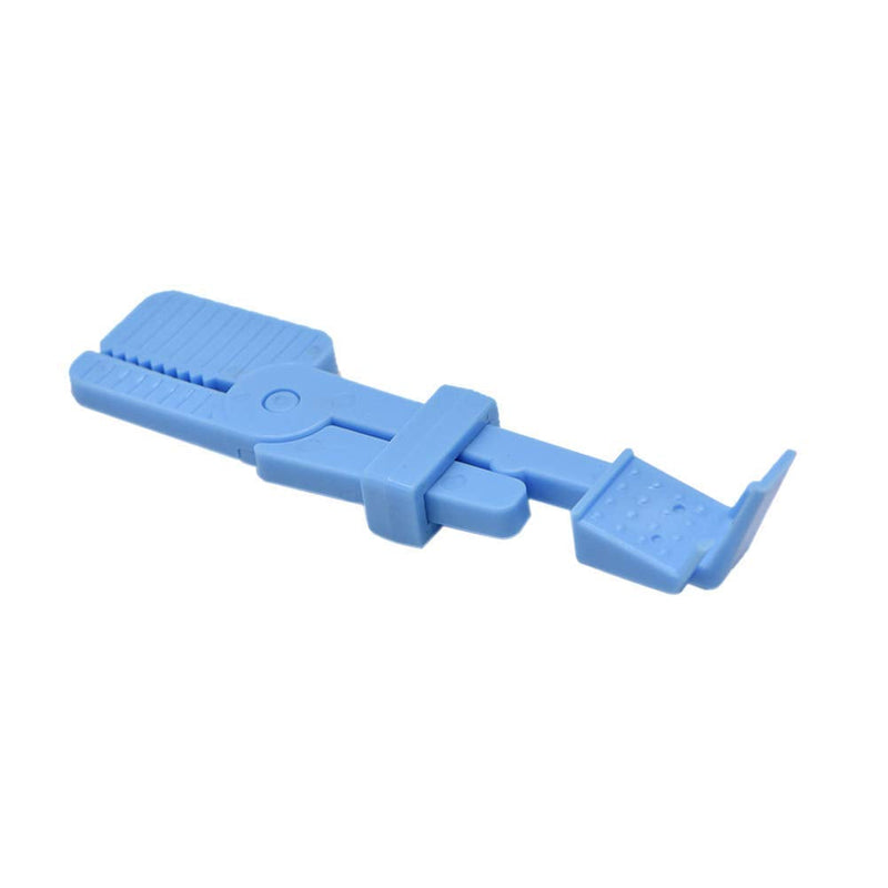 Angzhili 3 Pcs Dental X Ray Film Holder,Intraoral Film Clip Holder(Blue)