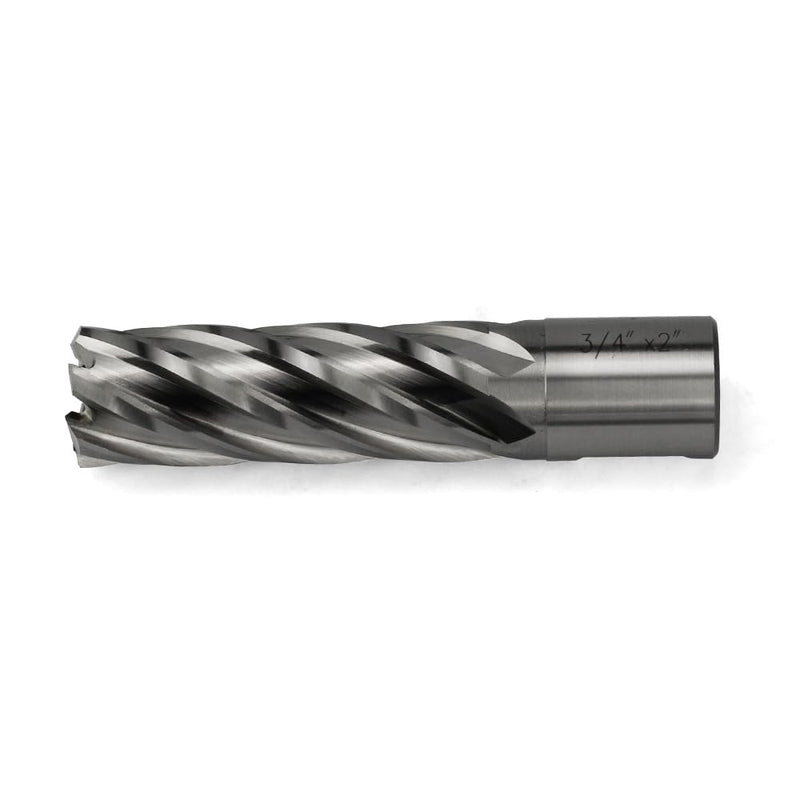 Annular Cutter 3/4 Inch Weldon Shank 3/4 Cutting Diameter 2 Cutting Depth Slugger Bits HSS Kit for Magnetic Drill Press