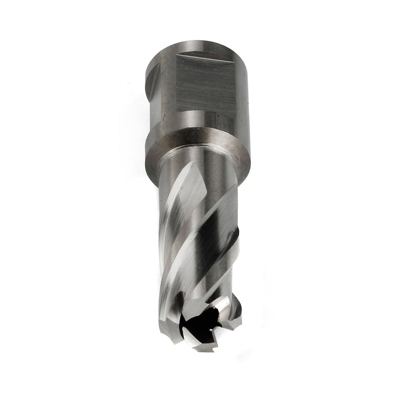 OSCARBIDE 9/16" x 1" HSS Annular Cutter 3/4" Weldon Shank Mag Drill Bit | 2 Flat | 9/16"Cutting Diameter | 1"Cutting Depth | Burr-Free Holes | Rapid Chip Removal | 10x Faster Than Twist Drills