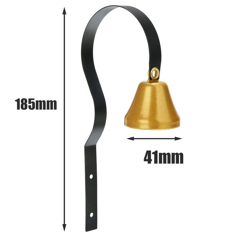 Retro Doorbell, Traditional Metal Shopkeepers Bell, Home Office Retail Store Door Hanging Bell Dog Training Bell Ring Bell for Door Opening,Remind You Customer Coming