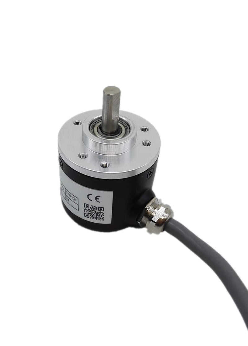 38mm Outer Diameter 6mm Solid Shaft Rotary Encoder 1000PPR Push-pull Output 5-26V Power Supply Push-pull With 5-26v