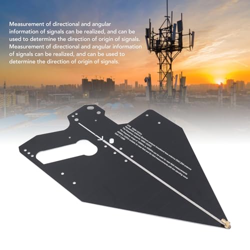 Garosa Log Periodic Directional RF Outdoor 100MHz-12GHz for Spectrum Management EMC Testing Compatible with Cellular Modems Routers