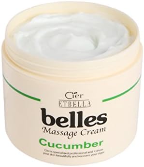 Ciel Etouvera Cucumber Massage Cream 14.8 oz (420 g) (Set of 2) [Face Cream, Body Cream, Body Massage Cream, Facial, Body, Massage, Cream, Commercial Use] - NewNest Australia