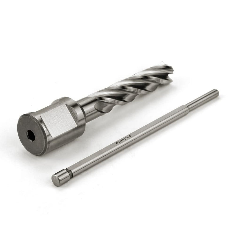 OSCARBIDE 7/16" x 2" HSS Annular Cutter 3/4" Weldon Shank Mag Drill Bit | 2 Flat | 7/16"Cutting Diameter | 2"Cutting Depth | Burr-Free Holes | Rapid Chip Removal | 10x Faster Than Twist Drills
