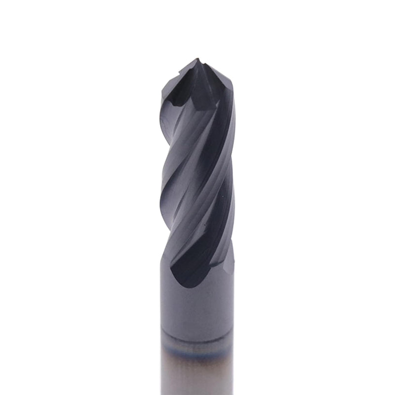 BestParts 2Pcs 1/4" 4-Flute 90 Degree Solid Carbide Drill Mill - AlTiN Coated, 90° Included Angle, 4 Flute, 1/4" Cutting Diameter, 1/4 inch Shank Diameter, 3/4" Length of Cut, 2-1/2" Overall Length 1/4 in