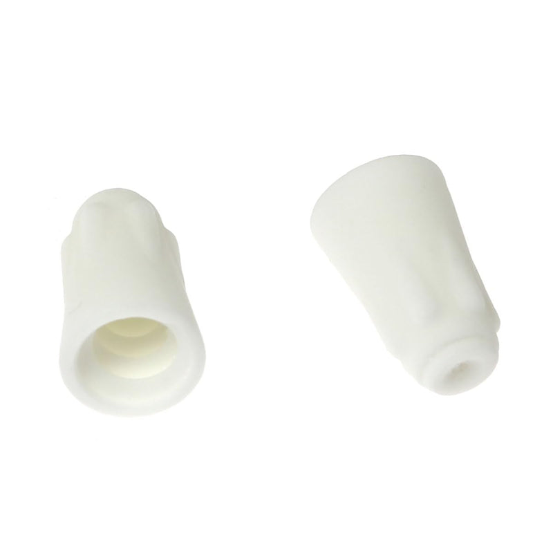RLECS 20PCS Small Ceramic Wire Connector High-Temp Screw Wire Connector Ceramic Twist Cap Easy-Twist Ceramic Wire Nut High Heat Splicing Wire Porcelain Connector