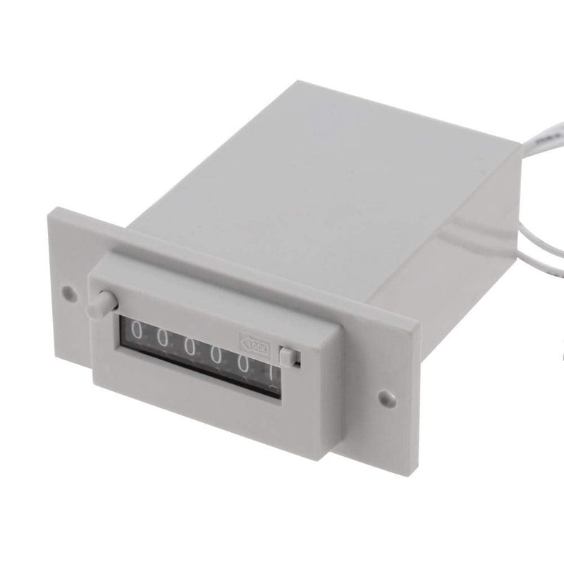 Pulse Counter, CSK6-YKW 6 Digital Pulse 24v Counter 6 Digit electromagnetic 24v Digit Electromagnetic Pulse Counter(DC24V)