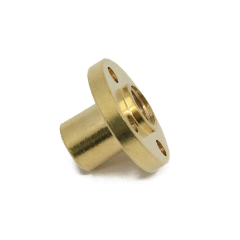 600mm T8 Tr8x2 Lead Screw and Brass Nut (Acme Thread, 2mm Pitch, 1 Start, 2mm Lead) for LCD DLP SLA 3D Printer and CNC Machine Z Axis 600mm Lead screw with nut