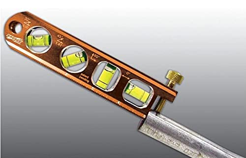 Swanson Tool Co TL041M 6 Inch Savage Magnetic Billet Torpedo Level with Brass Pipe Clamp, 6 Inches and 15 Centimeters Orange - NewNest Australia