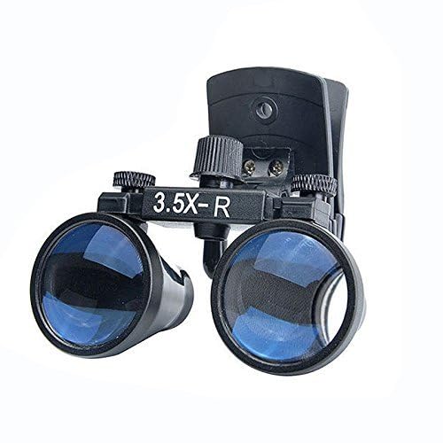 3.5X R Binocular Medical Surgical Glasses Loupes Magnifier DY-110