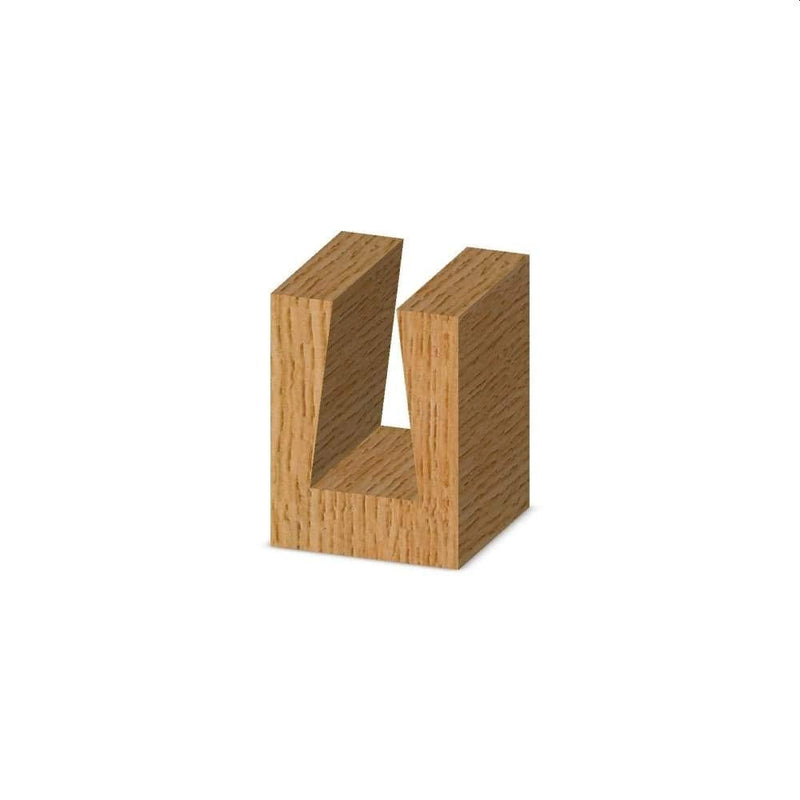 Whiteside K35 Keller 7 Degree Angle Dovetail Router Bit: 5/8 Inch Large Diameter, 1 Inch Cutting Length, 3/8 Inch Shank, 2-5/8 Inch Overall Length