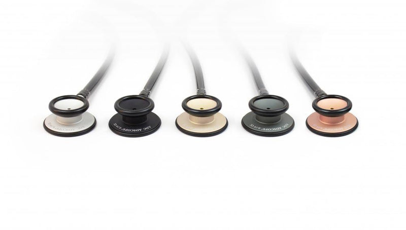 ADC Adscope Lite 619 Ultra Lightweight Clinician Stethoscope with Tunable AFD Technology, Sapphire Ice