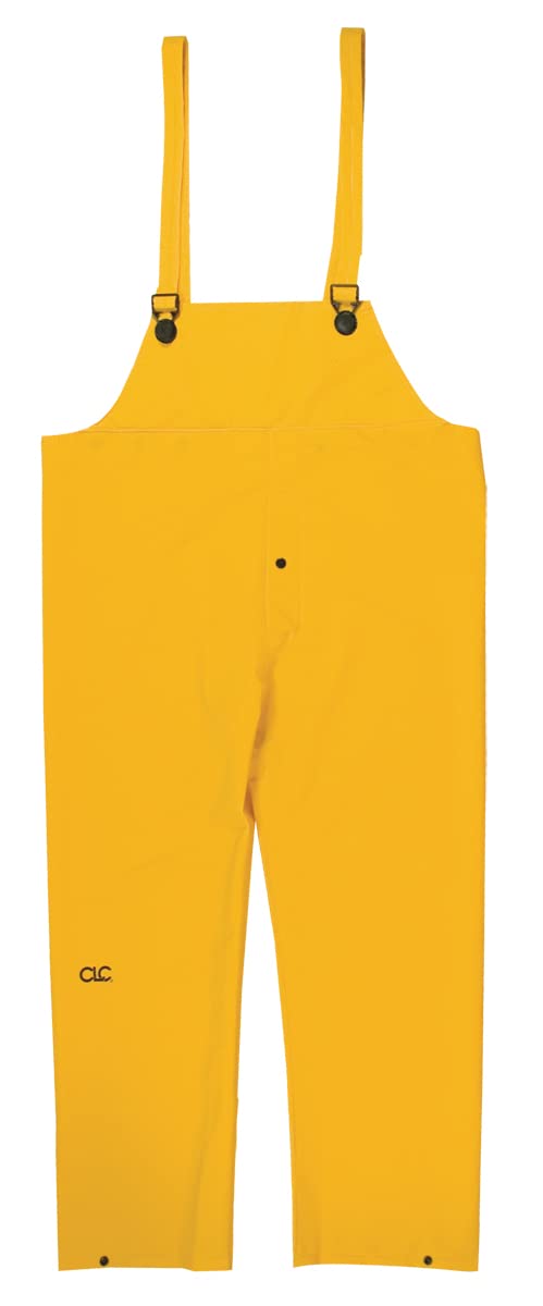 Custom Leathercraft mens Bib painting coveralls, Yellow, 3XLarge US