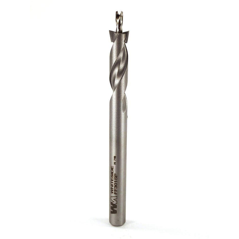 Whiteside Router Bits FF301SP Spiral Face Frame Counter Bore Carbide Tipped 3/8-Inch Cutting Diameter.136 Pilot Diameter and 4-Inch Length