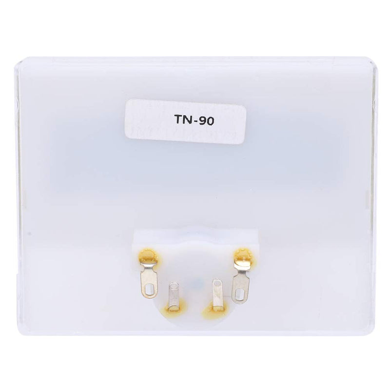 T-90 VU Meter DB Test Meter Amplifier Level Indicator with Light Bulb for Recording Studio Car Audio Sound Equipment and PA System Monitoring