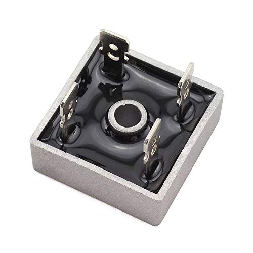 Tegg 1-Pack KBPC2510 Bridge Rectifier Diode DIP-4 25A Single Phase Square Electronic Component