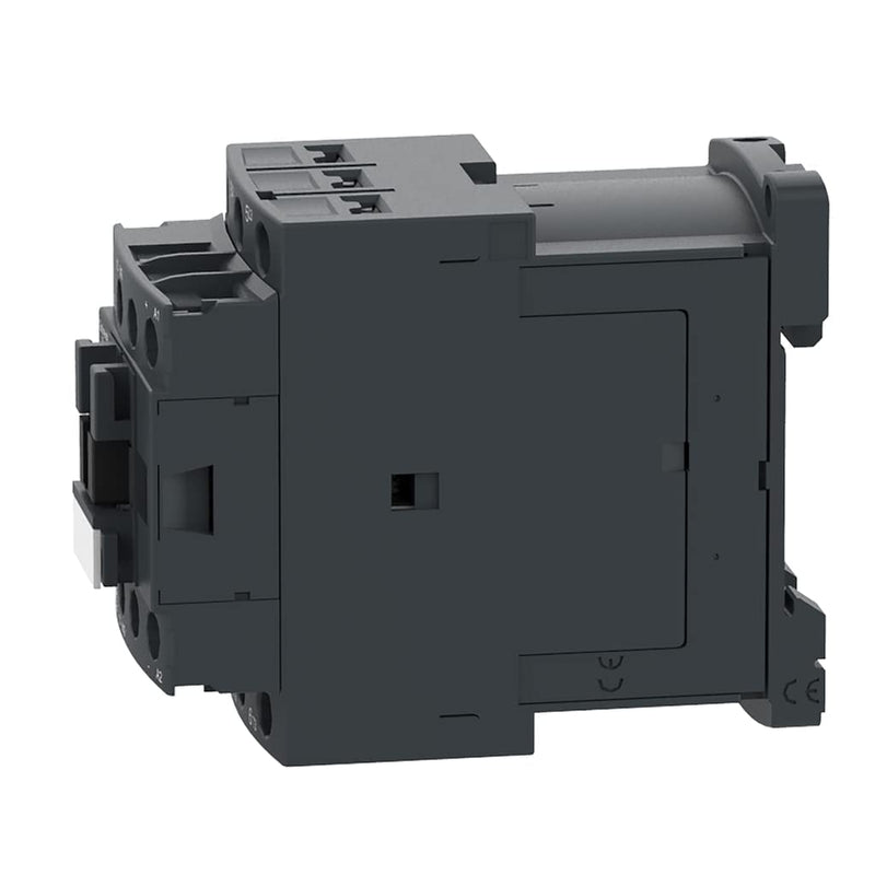 Schneider Electric DPE09BL Easy TeSys IEC Contactor 24VDC Coil | HVAC and AC Contactor, Compressors, Pumps & More with Screw Clamp Terminals, 1/3HP 115V-1Ph, 1HP 230V-1Ph, 2HP 200-230V, 3HP 460V
