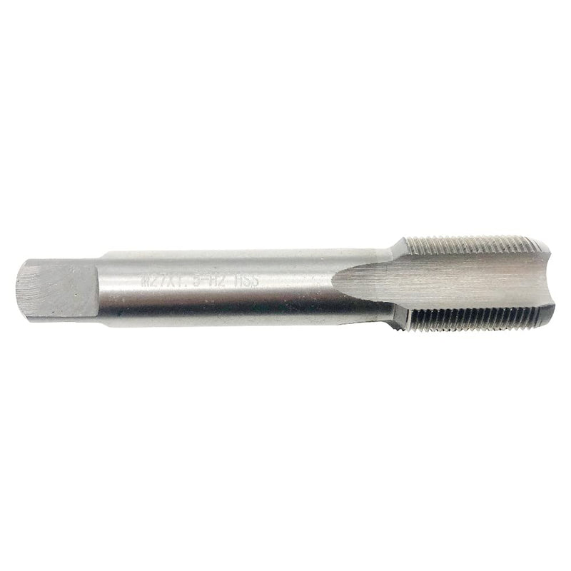 M27 X 1.5 Thread Tap RH Right Hand M27X1.5 Machine Straight Fluted Cutting | High Speed Steel M27 X 1.5 Thread Tap Right Hand