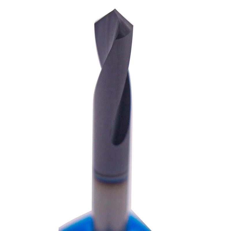 5Pcs 3/16" 2 Flute 90 Degree Solid Carbide Spot Drill - AlTiN Coated | Spotting Drill, 3/16" Shank Diameter, 3/4" Flute Length, 2" Overall Length 3/16 in 5