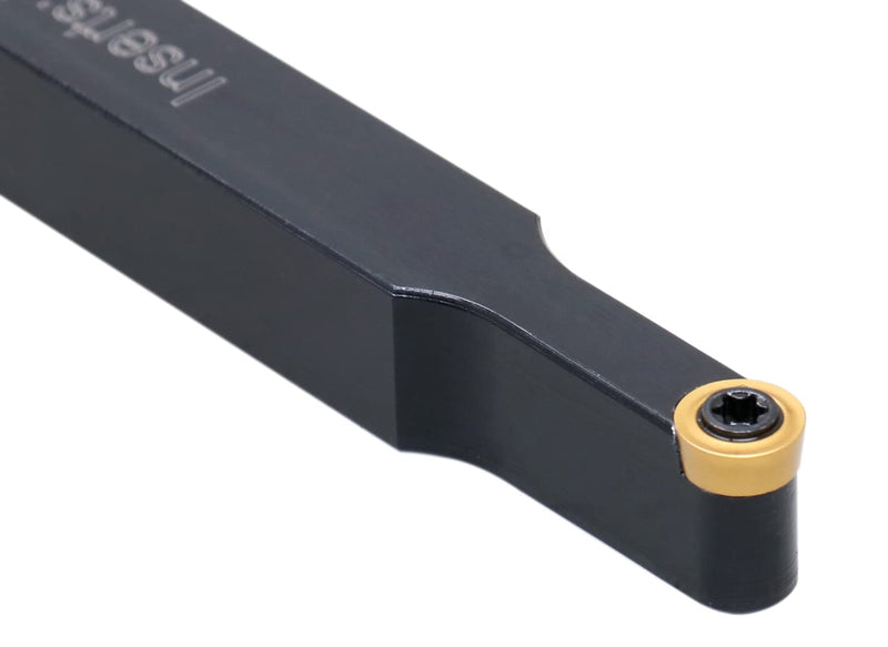 Accusize Industrial Tools 3/8 x 3-1/2 in SRDCN06-2J Indexable Toolholder for RCMT220 Inserts, 2376-0006 3/8 x 3-1/2 inch
