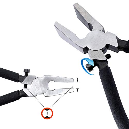 42Sets 1" Key Fob Hardware - 3 Colors 1" Key Fob Key-chain Perfect with 1Pcs Key Fob Glass Running Pliers for Key Fob Wristlets Install