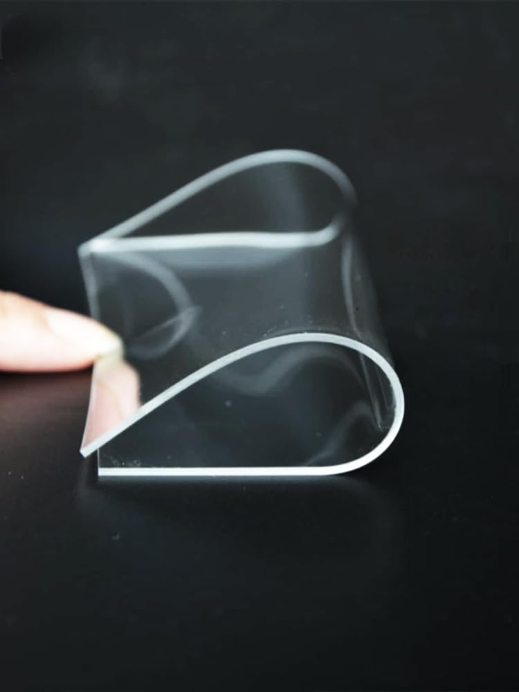 Microfluidic Chip Packaging Film, PDMS Film, Microvalve Silicone Membrane for Cell Culture, Breathable Silicone Membrane (100 * 100mm W*L, 400um Thickness) 100*100mm W*L