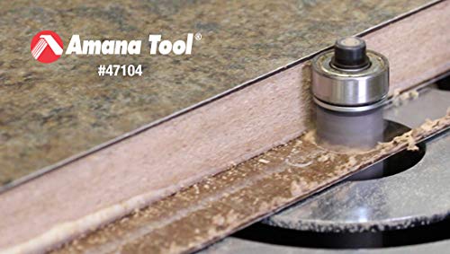 Amana Tool - 47103 Carbide Tipped Flush Trim 3/8 Dia x 1" x 3/8 Shank