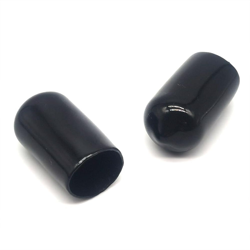 Rubber End Caps, 5/8" Vinyl End Caps Bolt Screw Covers Thread Protectors, Round Flexible Rubber Screw Covers Bolt Caps 20 Pack 5/8"