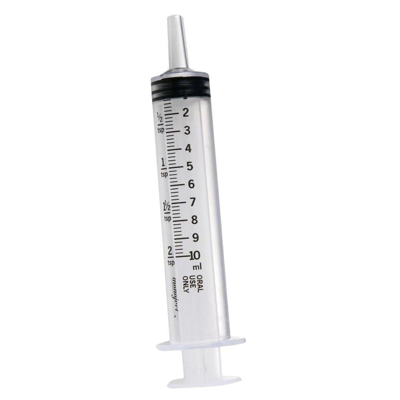 Graduated Oral Syringe 10 ml & Medicine Dropper 5 ml for Infants, Toddlers and Administer Food & Medicine to Your Small Pets