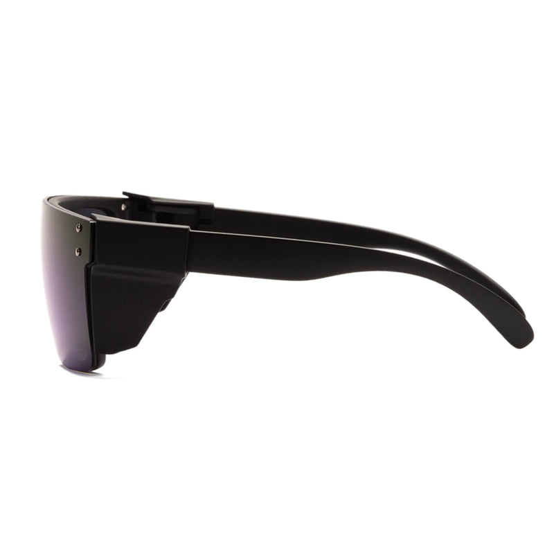UV400 Polarized Safety Sunglasses – ANSI Z87.1 Certified, Anti-Glare, Shatterproof, UV Protection Blue Mirror