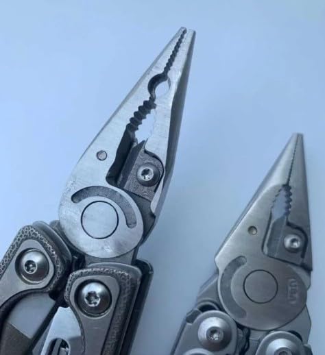Damascus Steel Plier Replacement for Leatherman Multitools, Aftermarket Wire Rope Cutters Durable Tool Accessory