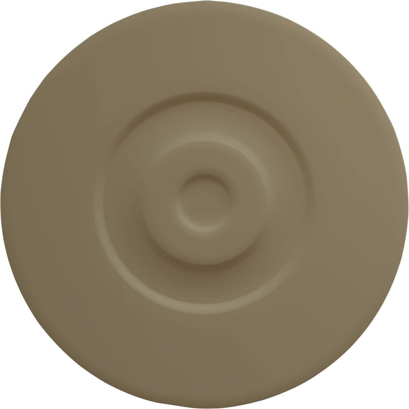 Ekena Millwork CM20BXRUS Biddix Ceiling Medallion, Rust Rust (Metallic Series)