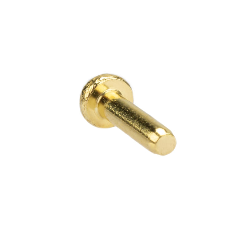 Cutlers Cutlery Rivets 3/16" x 3/8" Knife Making Handle Pins- Brass (25 sets)