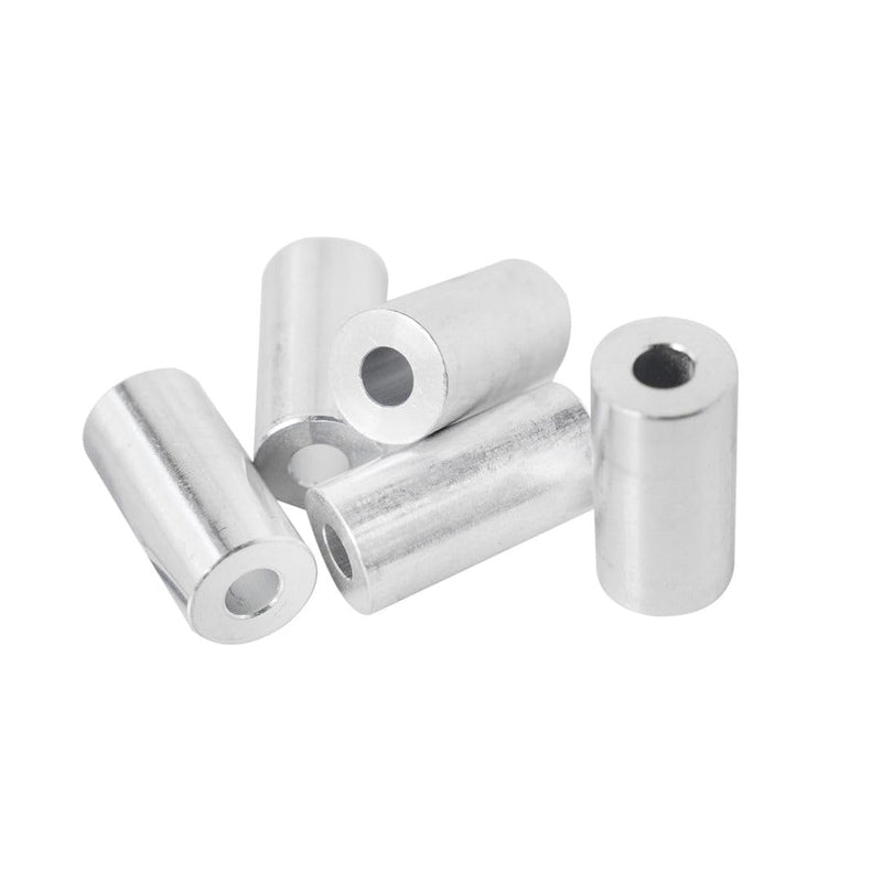 Aluminum Spacer 3/4" OD x 5/16" ID x Choose Your Length, Round Spacer Unthreaded Standoff Bushing Plain Finish, Fits Screws Bolts 5/16" or M8 by Metal Spacers Online (1-1/2" Length, 5 Pack) 1-1/2" Length