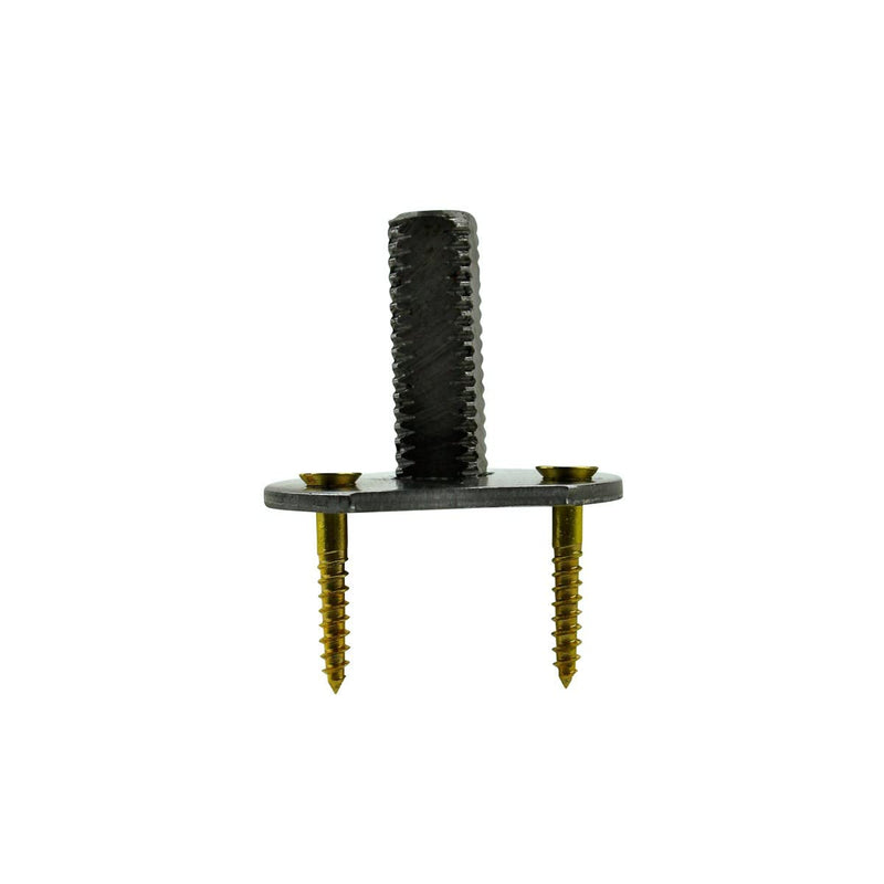 Renovators Supply Manufacturing Dummy Door Knob Spindle 1 in. Dummy Door Handle Spindle with Mounting Hardware Pack of 6