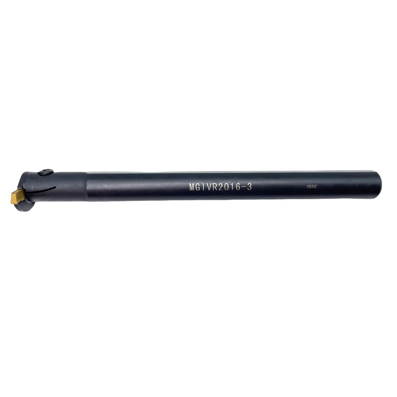 5/8" Lathe Internal Cutting Tool MGIVR2016-3 Boring Bar Lathe Turning Tool Holder Grooving Cut-Off Cutter with 10PCS MGMN300-M Carbide Turning Inserts (MGIVR2016-3)