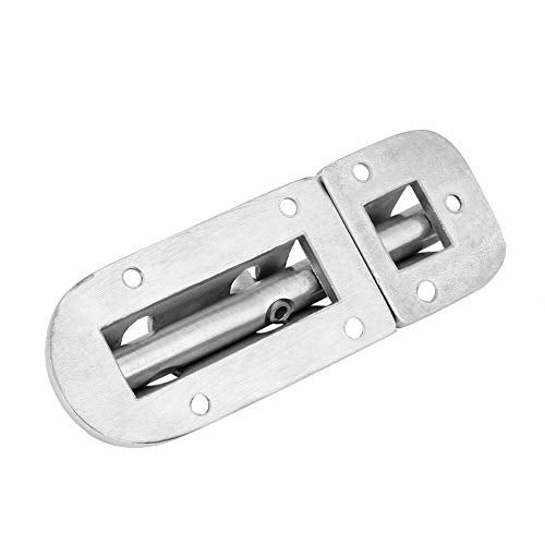 Marine Boat Door Lock, 316 Stainless Steel Slide Barrel Bolt, 110mm Corrosion Resistant Boat Window Latch, No Drilling Direct Replacement for Marine Vessel DIY Repair