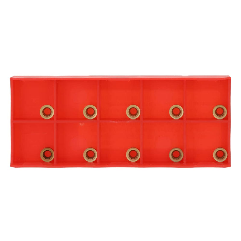 Lathe Tool Holder High Precision Indexable Turning Tool, Boring Bar with 10pcs Carbide Inserts for Metalworking Professionals 12mm Shank Size