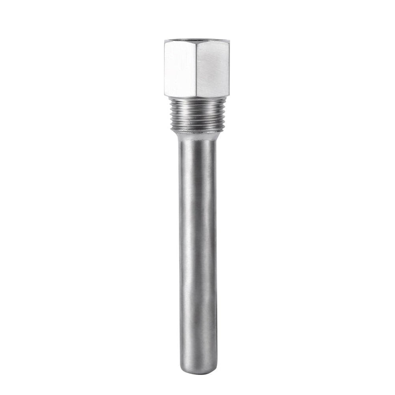 1/2 inch NPT Thermowell, Stainless Steel Thermowell Weldless Temperature Sensors for Beer fermenter Homebrew Boiler