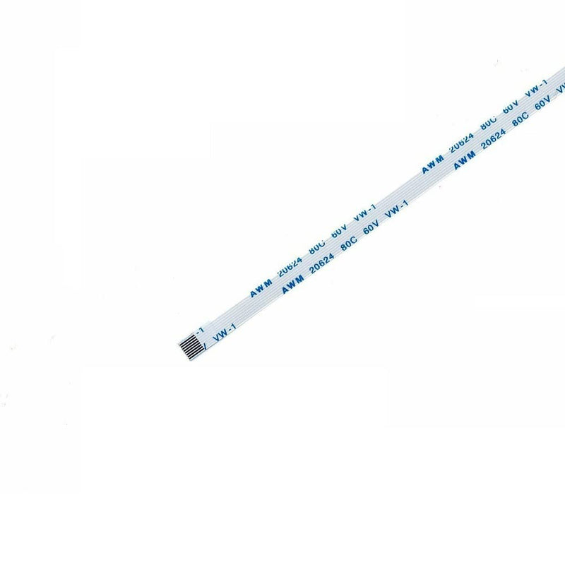 8PIN AWM VW-1 20624 80C 60V FFC FPC Flexible Flat Cable Type A Same Side (Pitch:0.5mm, Length:150mm)