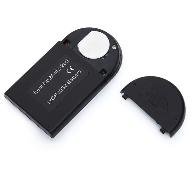IMIKEYA Mini Digital Jewelry Scale 100G 0.01G Precision Portable Pocket Electronic Scale Lighter Shape Compact for Jewelry Medicine Coins As Shown Size 2