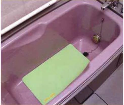 Koshin Rubber Oval Link (Bathroom Mat), Light Green, M/8-6552-01 - NewNest Australia