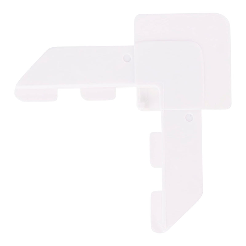 CRL White Square Lip Frame Plastic Corners for WSFL7 Pack of 100