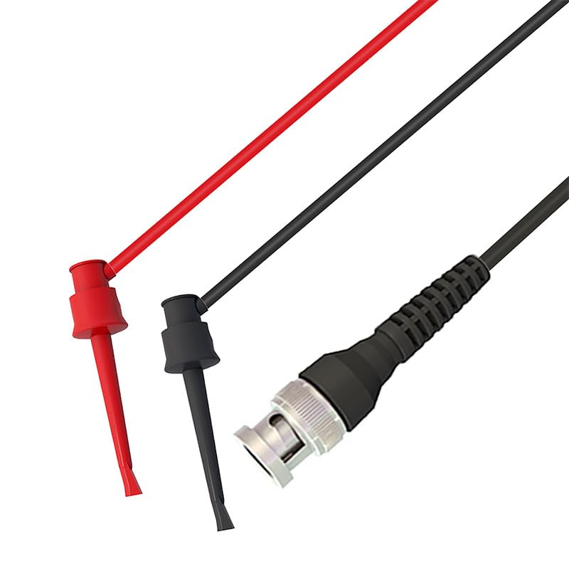 Universal Oscilloscope Probe Kit, 100MHz Oscilloscope Clip Probes with Accessories Kit, 6PCS Test Lead Kit