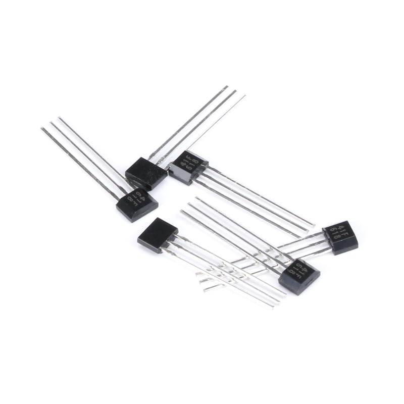 40PCS 41F/0H41/SH41/SS41F/S41Bipolar Hall Effect Sensor Magnetic Detector 3 Pins Hall Sensor for Electric Vehicle Motor Industrial Applications 41F/0H41/SH41/SS41F/S41 40