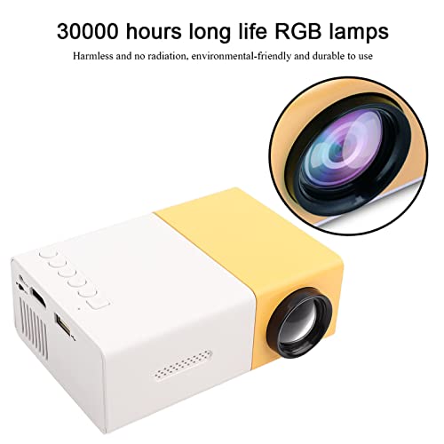 Mini LED Projector,Mini Portable Private Home Theater Projector,1080P HD Indoor&Outdoor Multi-Function Travel Projector,for Home Party/Entertainment venues/Outdoor Recreation(US) US