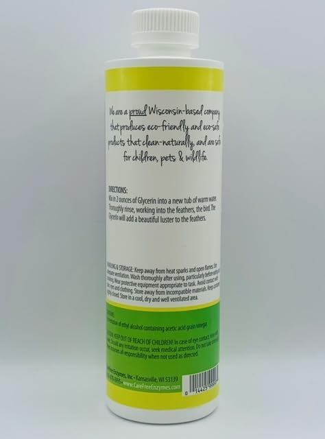 CareFree Enzymes 99997 Glycerin Poultry Care, 16 oz - PawsPlanet Australia