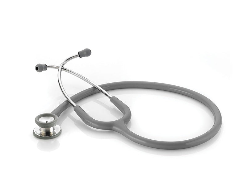 ADC Adscope 604 Pediatric Clinician Stethoscope, 30.5 inch Length, Gray