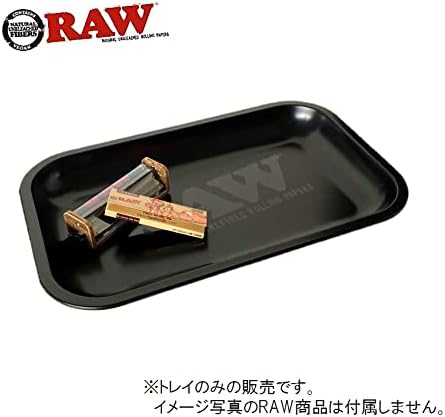 CIN-SHOP RAW Authentic Matte Black Tray TRAY Row Rolling Tray MATTE BK Small Size - NewNest Australia