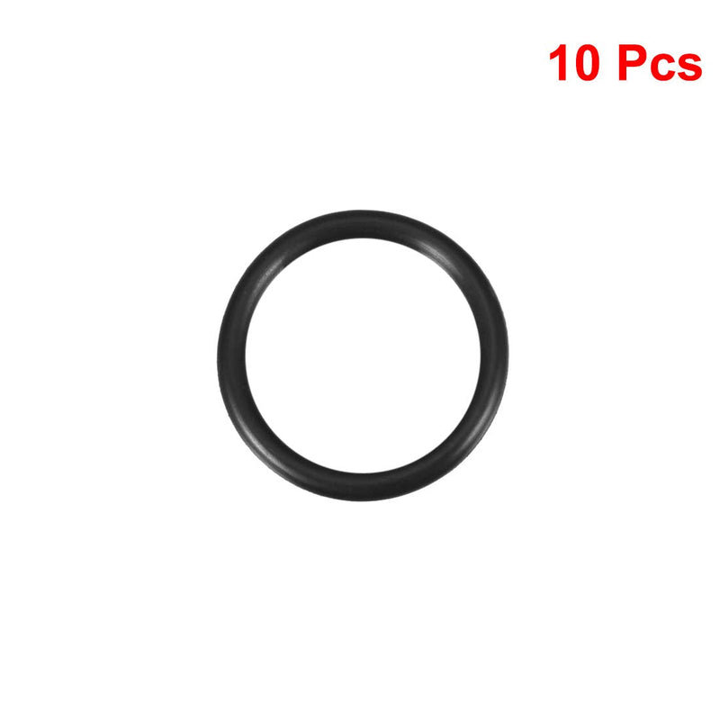 uxcell Nitrile Rubber O-Rings 38mm OD 30mm ID 4mm Width, Metric Sealing Gasket for Automotive Machine Plumbing, Pack of 10 30x38x4mm